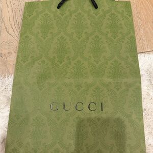 Gucci Tan Drawstring Dust Bag